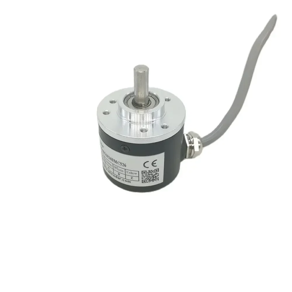 Хорошая цена на оптический поворотный энкодер 38 мм сплошной вал серия GHS38 выход с