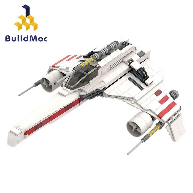 

Outer Space Fighter Compatible Assembled Building Block Puzzle Toy MOC-50114