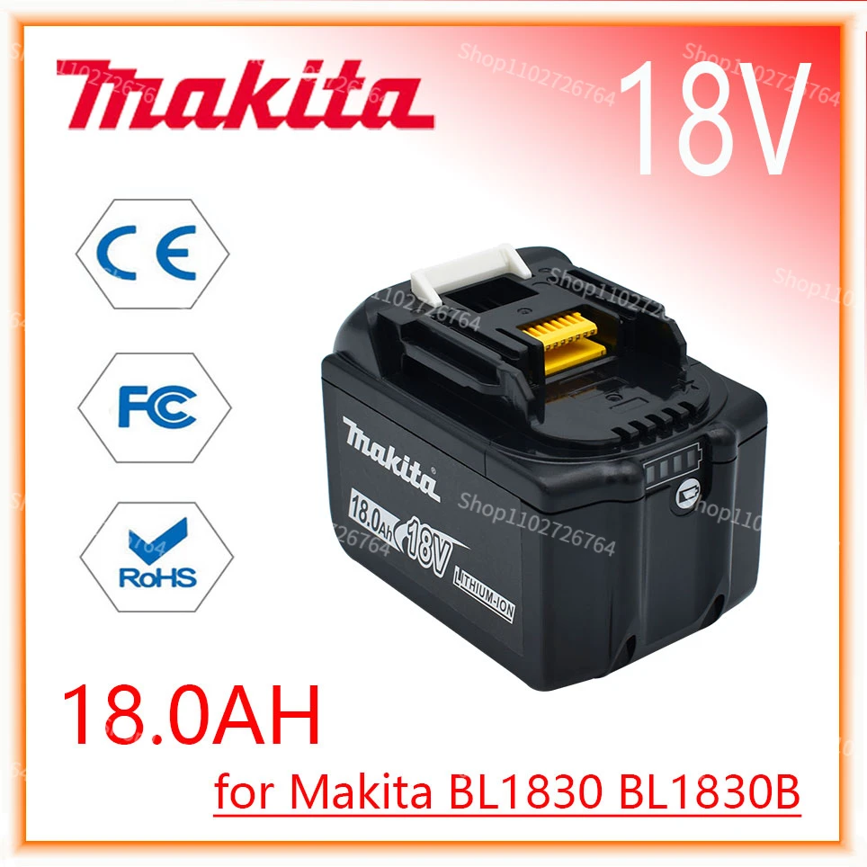 Makita Замена 18V 18.0Ah батарея для BL1830 BL1830B BL1840 BL1840B BL1850 BL1850B аккумуляторная батарея