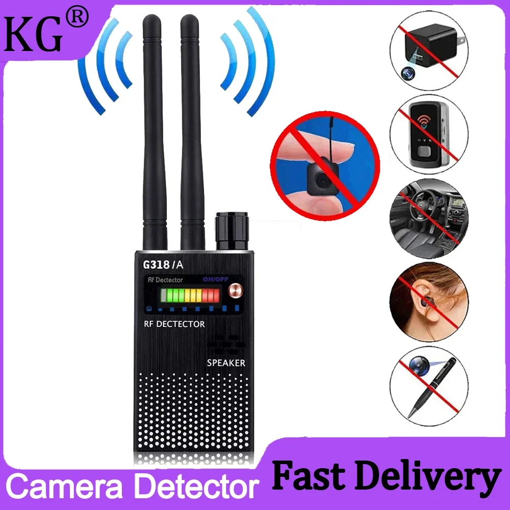Антишпионский детектор для защиты от подслушивания Wi-Fi GSM 2G 3G 4G 5G