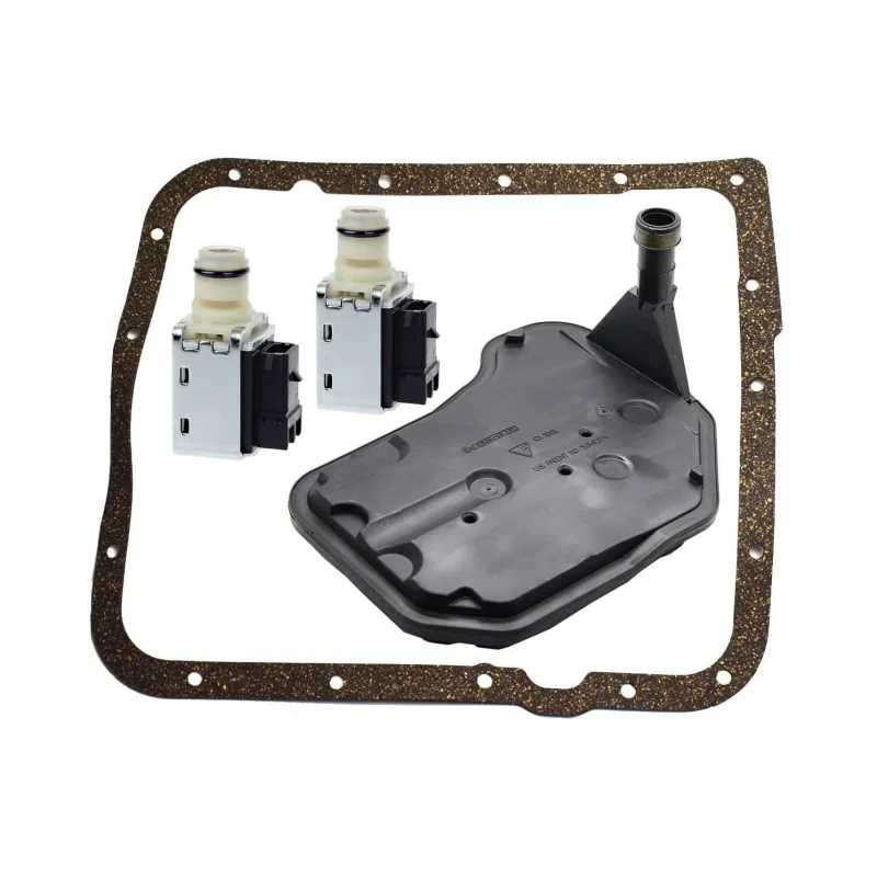 

4L60E Сервисный комплект соленоида переключения передач, прокладка масляного фильтра A B, подходит для GM Chevrolet Avalanche Blazer C1500 Silverado 1500