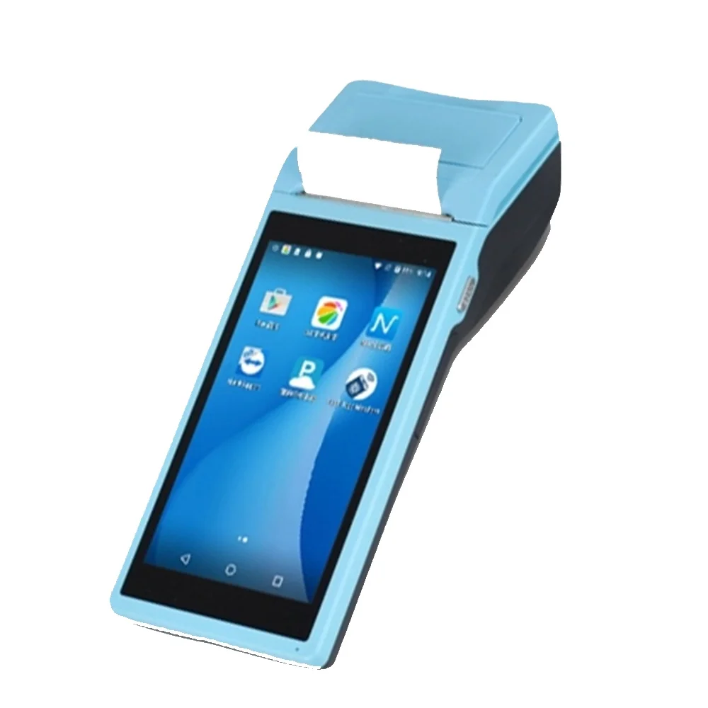 

Parking Ticket Machine 4G Handheld Thermal Printer Portable Touch Screen Q1 Android 8 POS with Printer