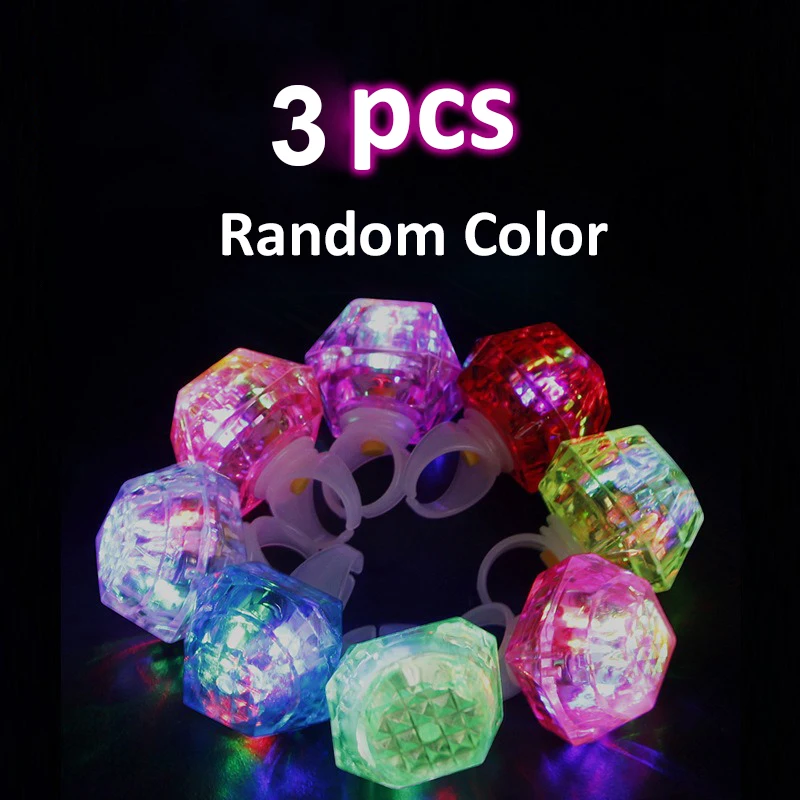 

Светодиодное кольцо-подсветка для праздника набор из 3/5/10 штук