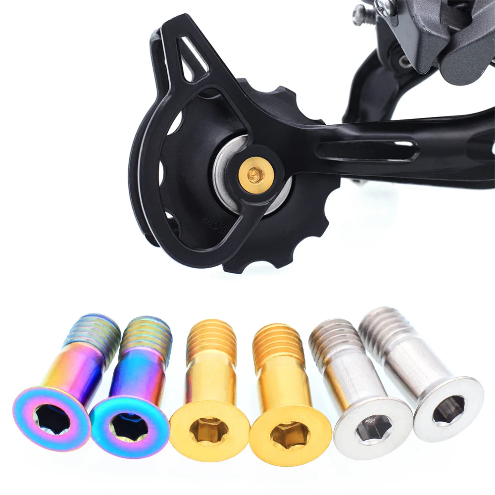 Задний направляющий винт TC4 из титанового сплава M5X14.2 мм трансмиссии с плоской