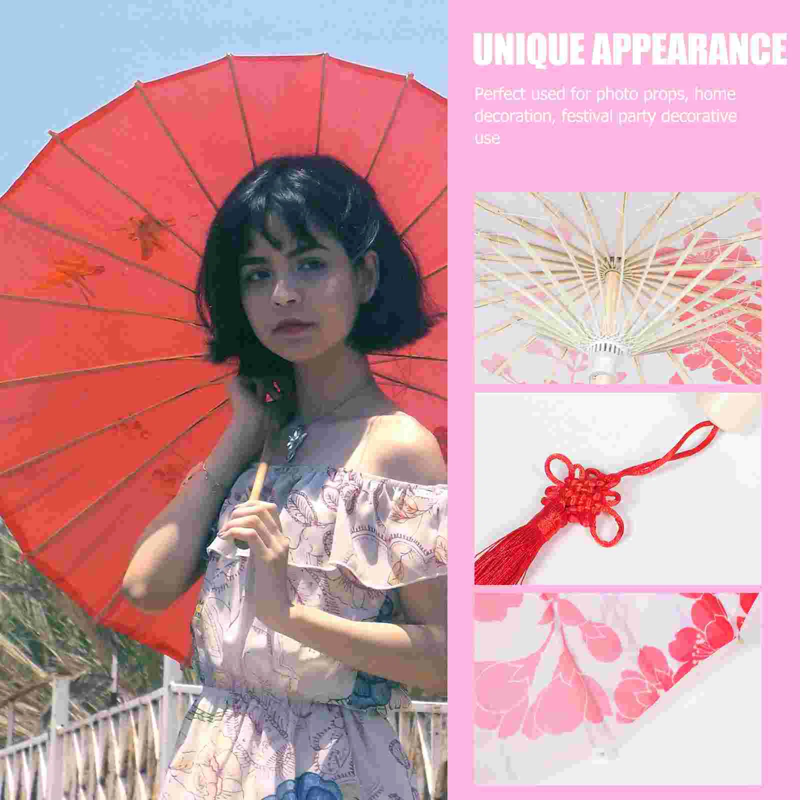 Декоративный Шелковый зонт нежный японский шикарный Зонт с цветами |