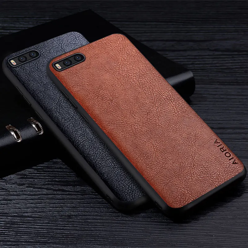 

Leather Case For Xiaomi Mi Note 3 Luxury Business Style Retro Litchi Pattern Premium Texture Back Cover for xiaomi note 3 case