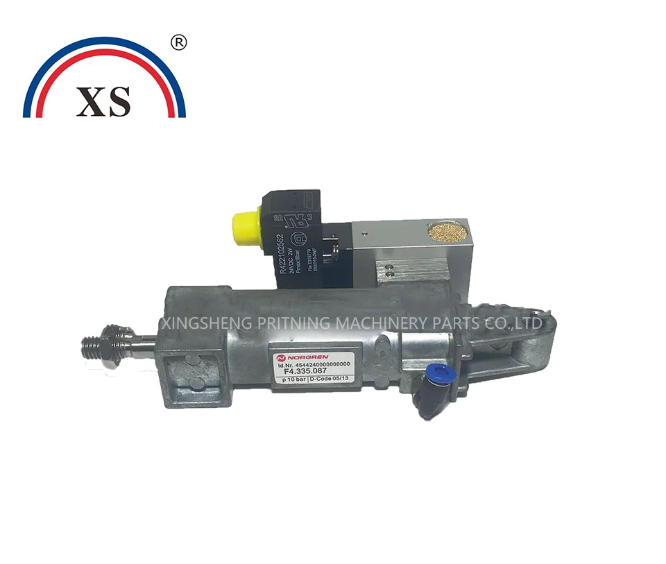 

F4.335.087 Pneumatic Cylinder Valeve Unit D20 H40 HIGH QUALITY PRINTING MACHINE PARTS XL105 CX102 CD102 SM102 CD74