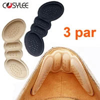 3 pairs heel insoles pads patch pain relief anti wear cushion feet care heel protector adhesive back sticker shoes insert insole