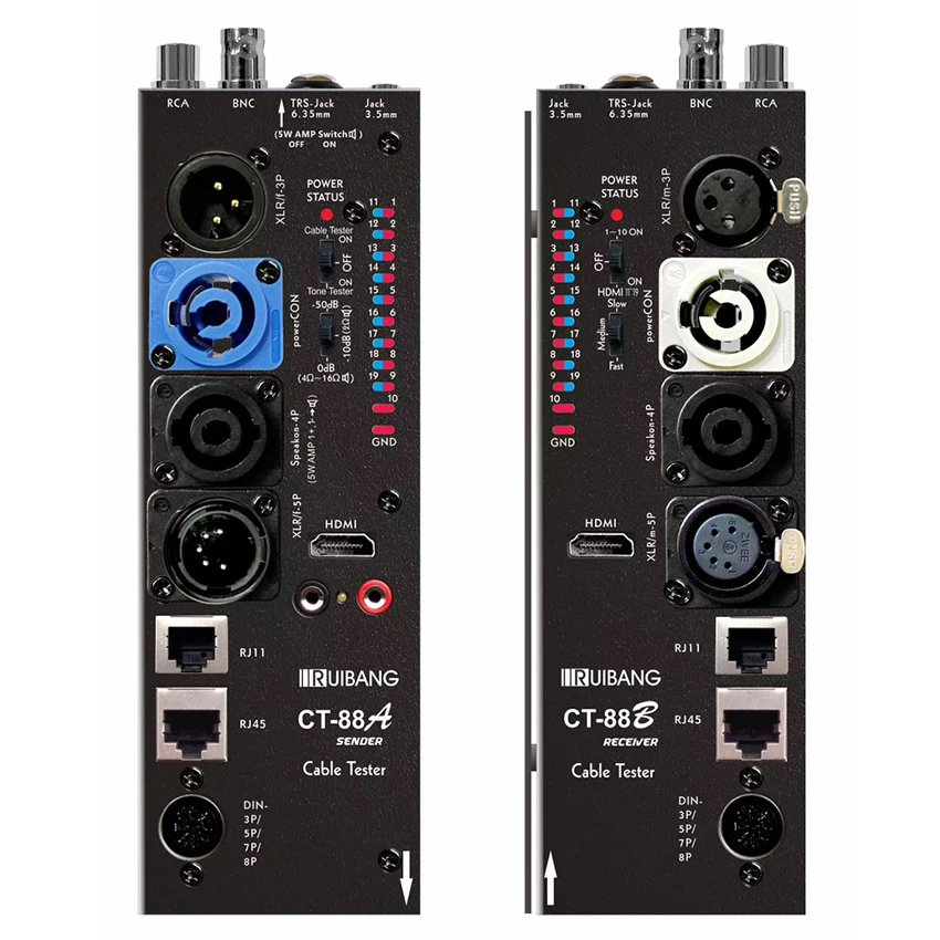 CT-88 Отдельный многофункциональный линейный измеритель Xlr Измеритель сигнальной