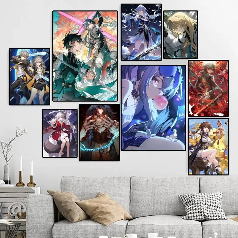 

Настенная Картина на холсте с изображением звезд и рельсов