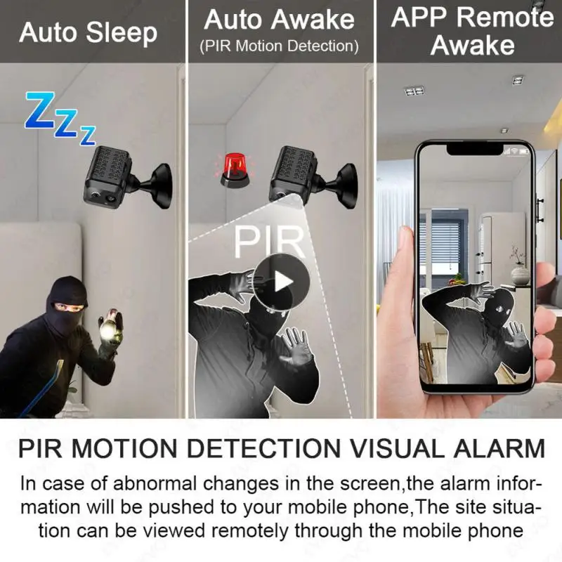 

Video Surveillance Indoor Camera 4g Wireless Camcorders For Smart Home Camera 1080p Rectangular Ip Camera Security Protection Hd