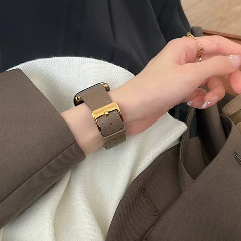 Кожаный ремешок для Apple Watch Sport dalan — изображение товара