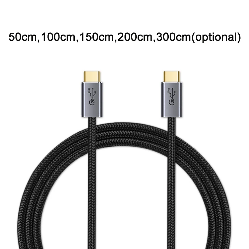 

100W Type C Quick Charge Cord Sync Transfer Cord Type C USB Charging Cable Power