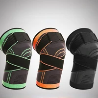1 piece sports knee pads mens compression bandage elastic knee pads support fitness equipment basketball volleyball knee pads