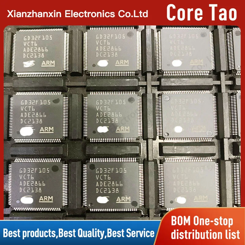 

1PCS/LOT GD32F105VCT6 VCT6 LQFP100 MCU single-chip microcontroller