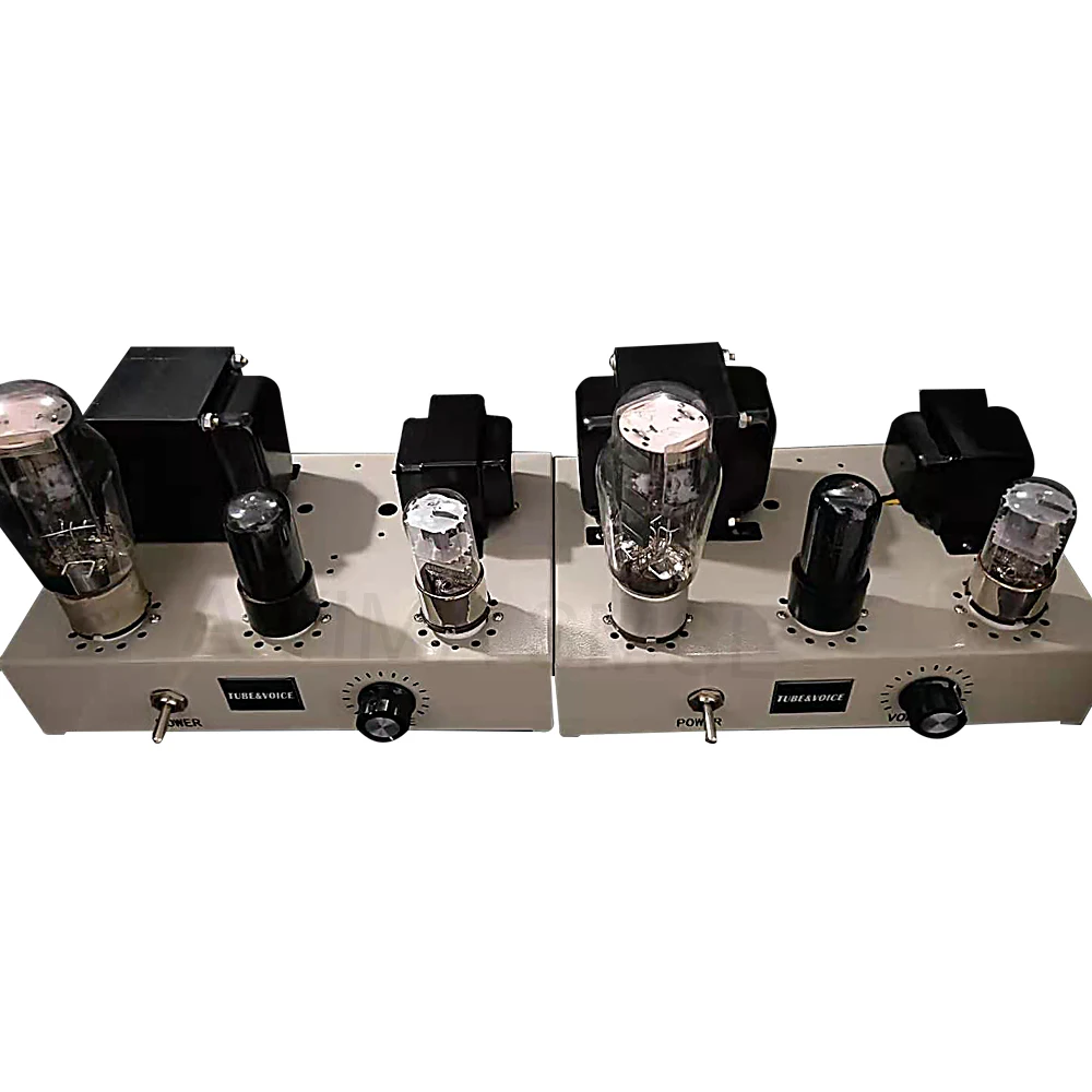 AIYIMA SMSL 6P6p 6V6 2.0 5W Single Ended Class A Split Vacuum Tube Amplifier Associated 6P14 300B KT88 EL34 Audio - купить по