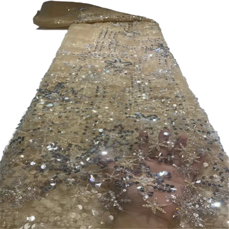 Высококачественная и недорогая Европейская кружевная ткань с вышивкой