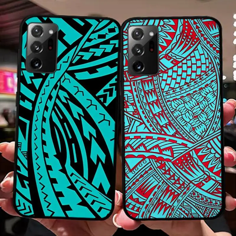 

Maori polynesian samoan tribal Phone Case for Samsung Note 5 7 8 9 10 20 pro plus lite ultra A21 12 72