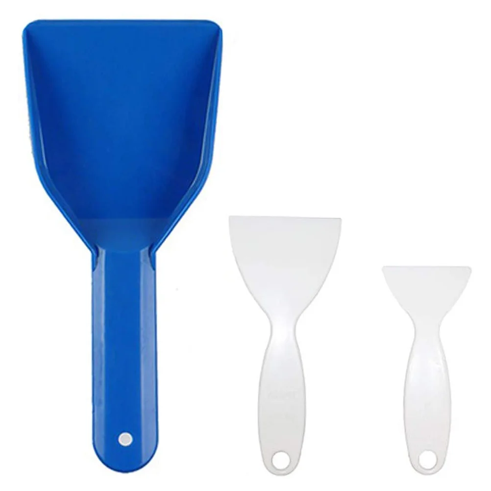 

Ice Scoopscraper Freezerspade Frost Versatile Fridge Dicing Popcorn Utility Flour Scooper Powder Coffee Removal Flat Handheld