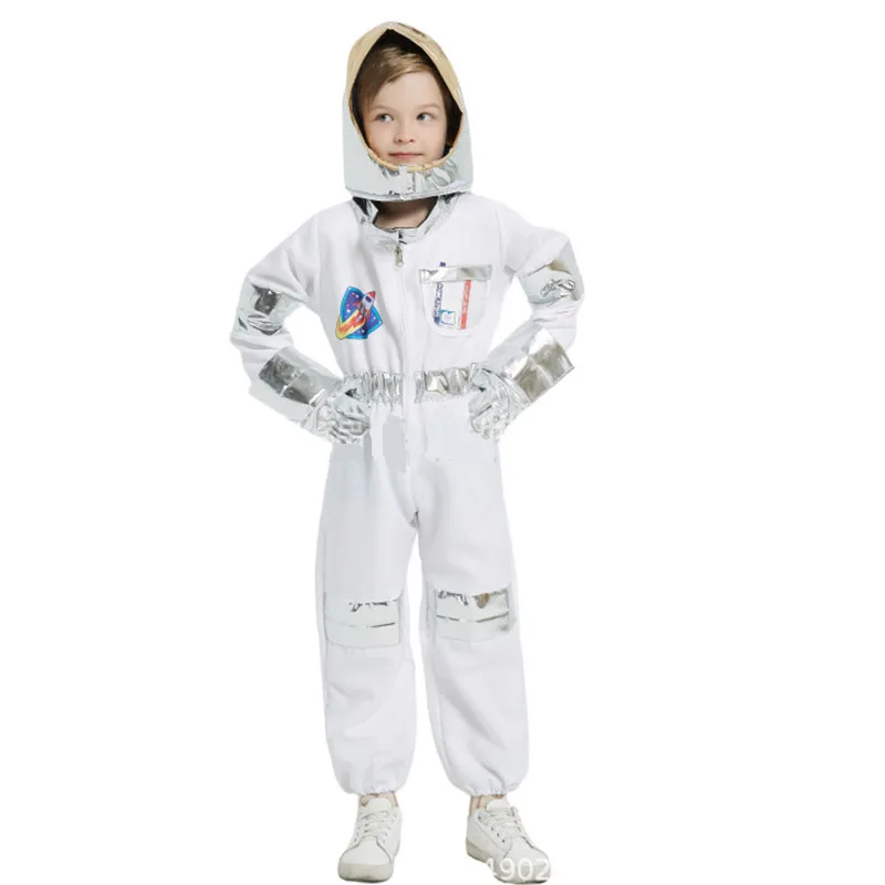 Костюм космического костюма на Хэллоуин для мальчиков детская униформа
