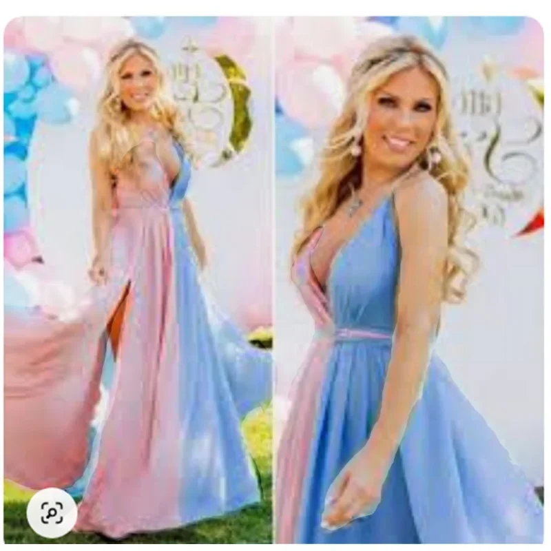 Элегантное Платье Для Беременных Летнее Модное Сетчатое Без Рукавов С Открытыми