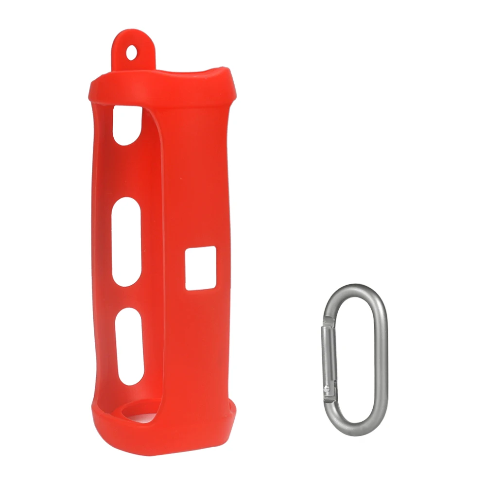 Portable Silicone Case for JBLFlip 6 Speaker Soft IP67 Waterproof cover durable Travel Carrying Protective Case with Carabiner