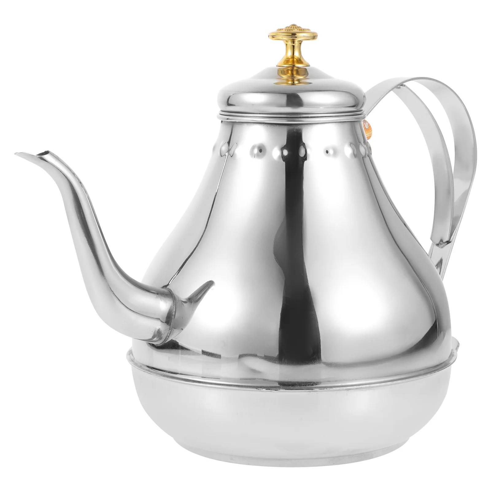 

Stainless Steel Teapot Tearoom Supplies Kettle Modern High Capacity Portable Small
