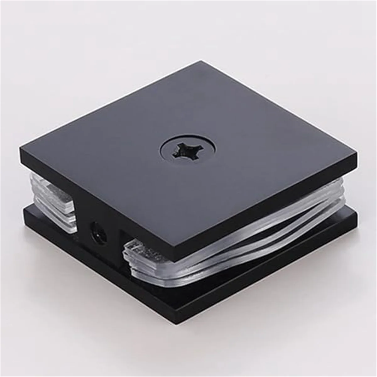 Латунный стеклянный зажим U-образный для фиксированной панели отверстия в стекле