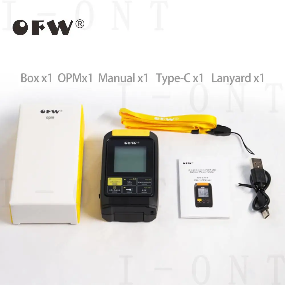 Mini 4 in 1 Multifunction Optical Power Meter Visual Fault Locator Network Cable Test Optic Fiber Tester OPM 1mW 20mW 30mW VFL