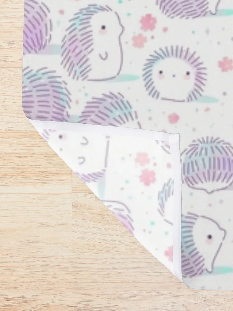 Весенняя занавеска для душа с рисунком ежа набор ванной комнаты и