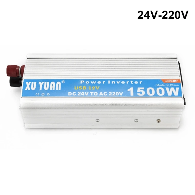 

1500W Car and Home Power Inverter DC 12V/24V to AC 110V/220V Power Converter