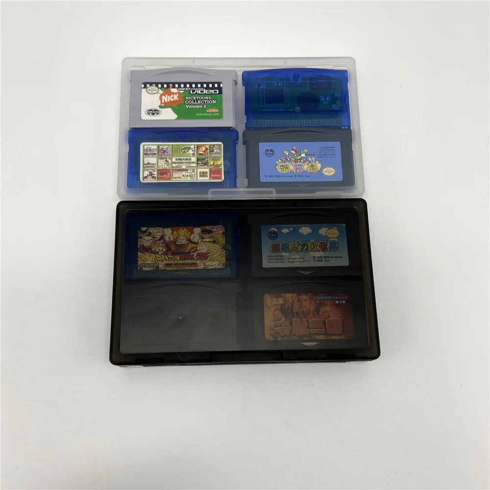 Портативный игровой кассетный ящик для хранения карт чехол переноски Nintend GBA/GBA SP