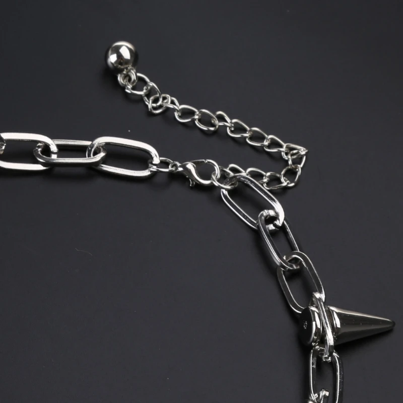 Женское простое колье с подвеской в ​​виде хрустального сердца ожерелье