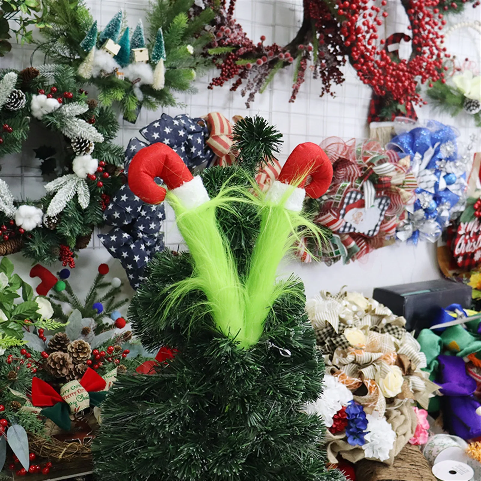 Украшение для рождественской елки забавный и милый ручной кулон украшение сада