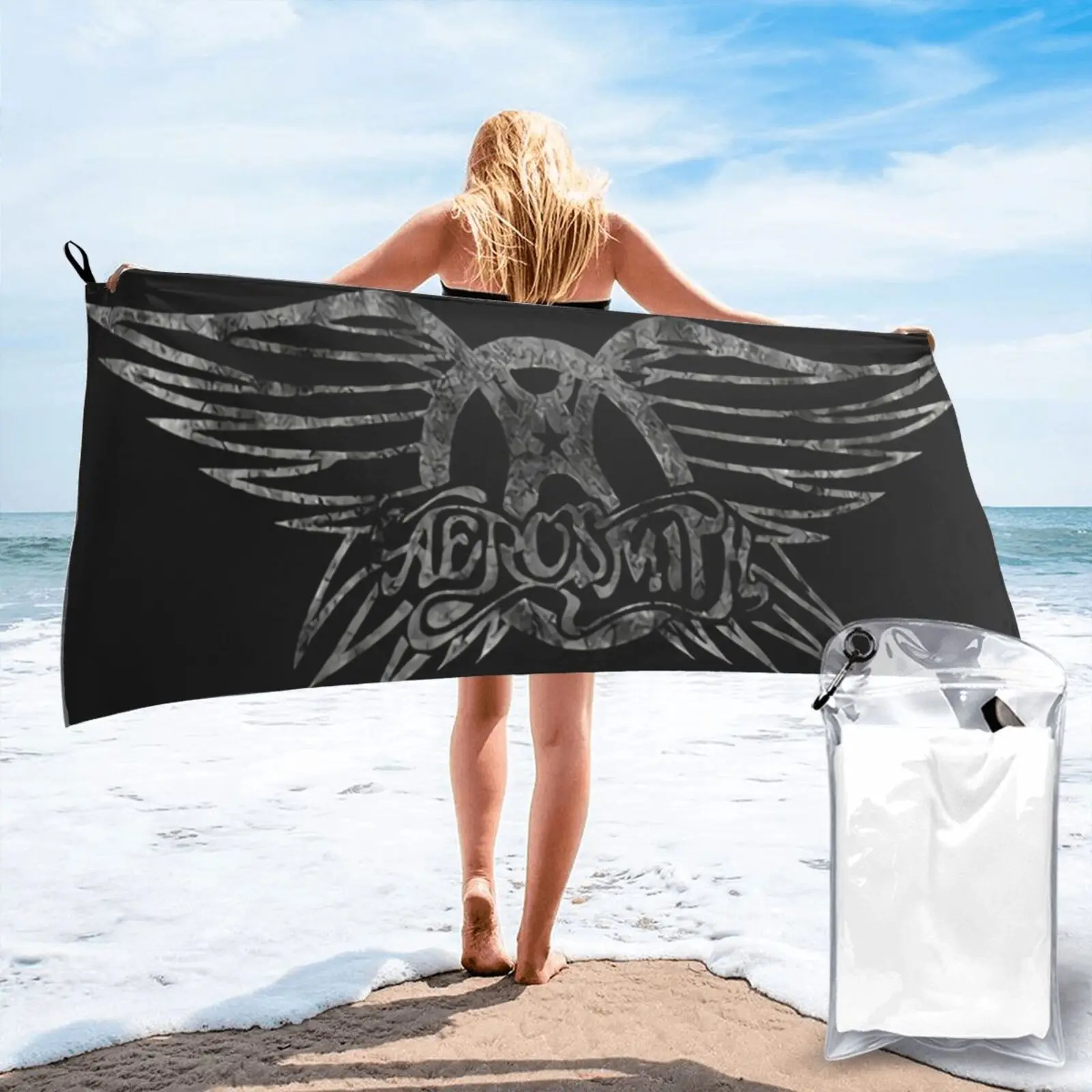 

Лицензионное пляжное полотенце Aerosmith Merch, набор мебели для ванной, банное полотенце, пляжное полотенце