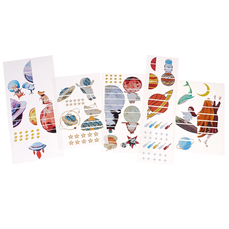 Декоративные маркеры на бас-гитару Space walk