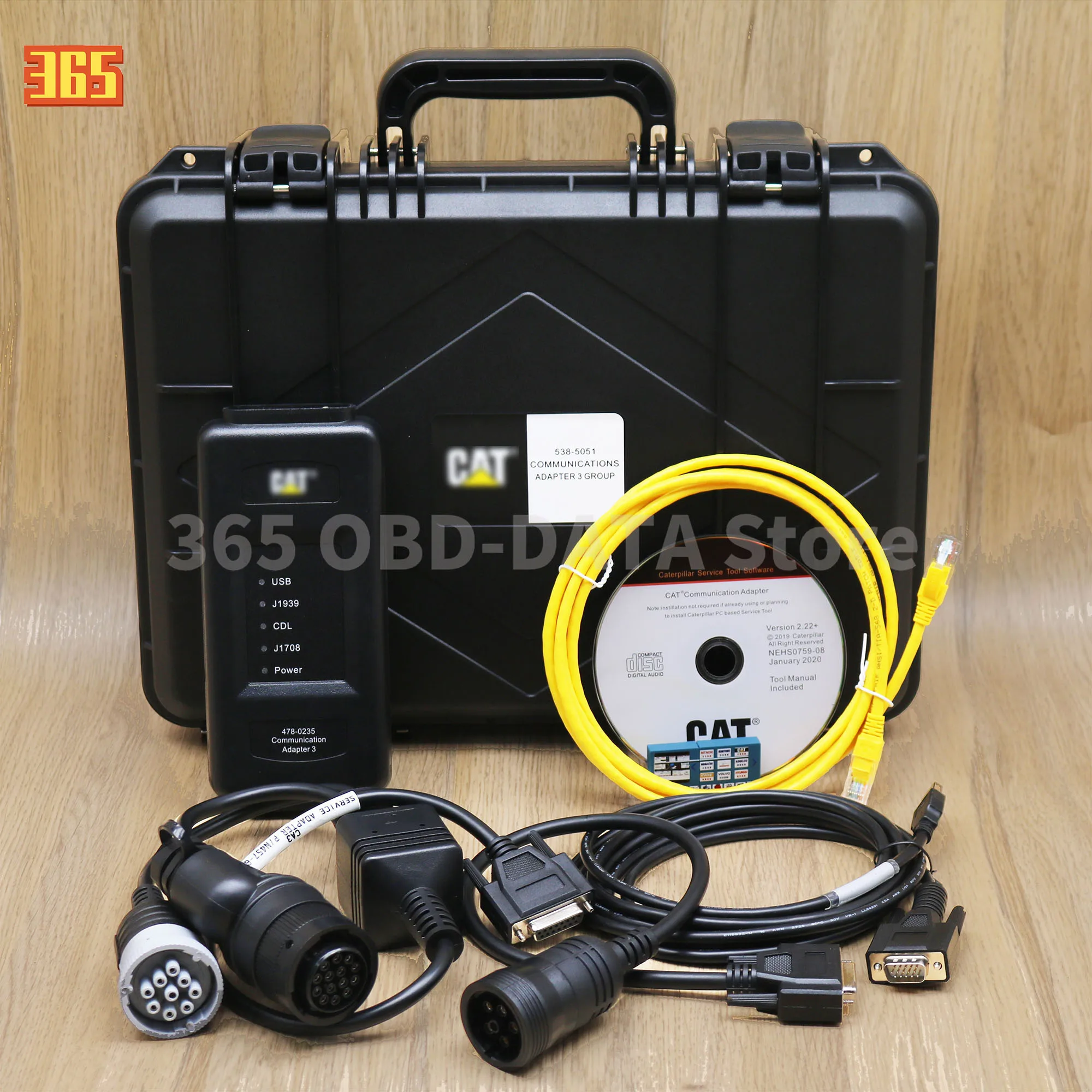 2023A ET4 478-0235 Диагностический инструмент для Caterpillar 538-5051 Коммуникационный адаптер