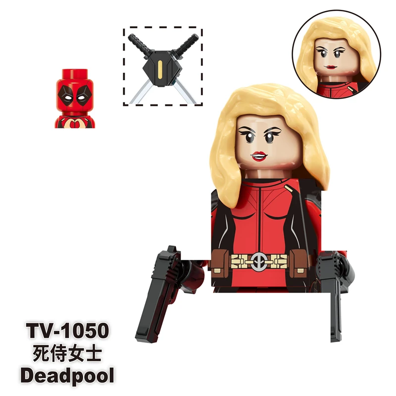 Мини-конструктор Marvel серия человек-Супергерой сборные блоки игрушки для