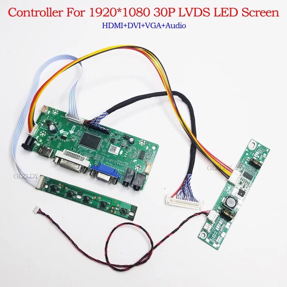 Для 17-27 дюймов T215HVN01 T215HVN05 CLAA215FA04 плата драйвера контроллера ЖК-панели LVDS