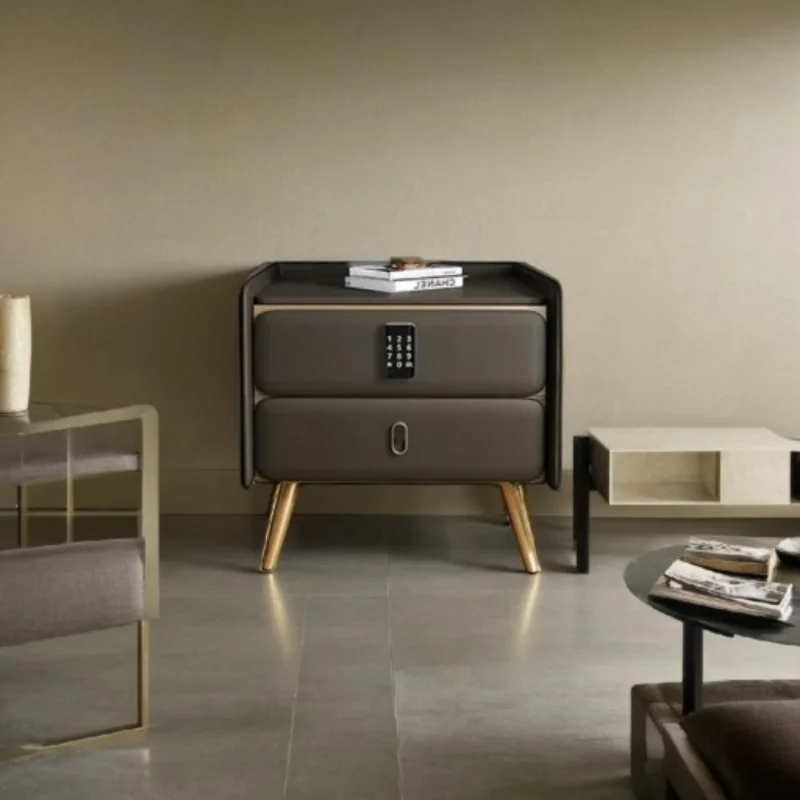 Стол с выдвижными ящиками черный низкий стол узкий шкаф для хранения белая