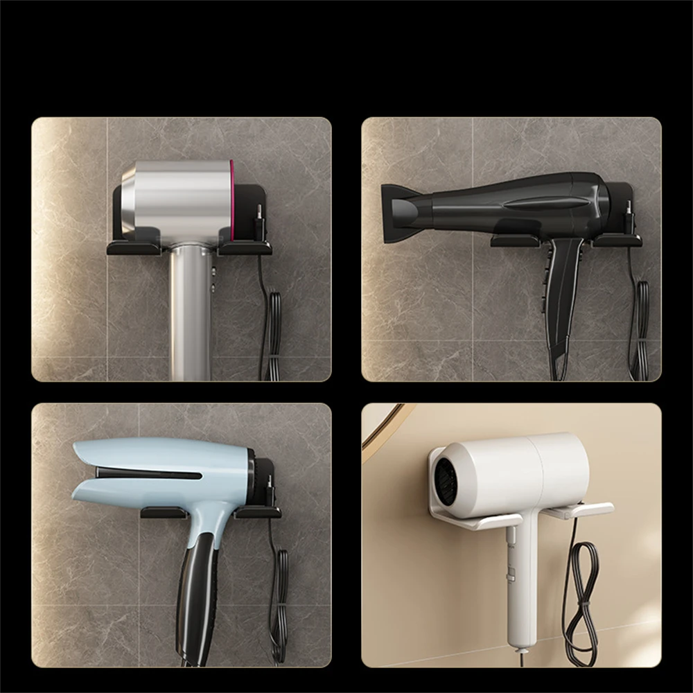 1 шт. настенный держатель для фена ванной комнаты