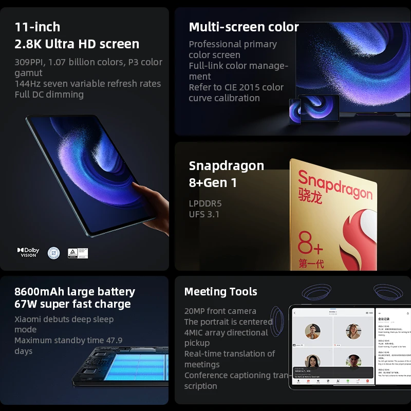 Рисунок 2 - Планшет Xiaomi Mi Pad 6 Pro
