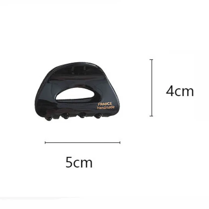 Женская Изысканная версия Золотая этикетка маленькая полукруглая ацетатная