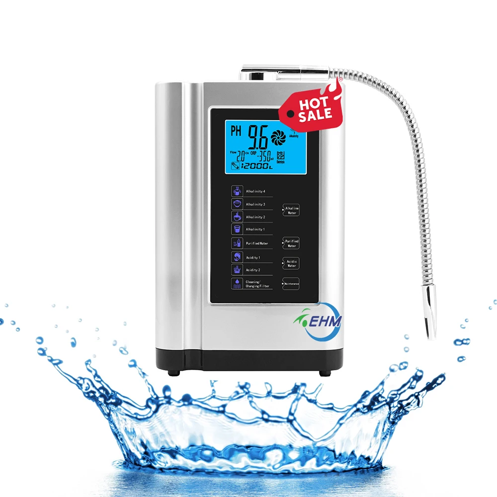 

Alkaline water ionizer kangen water ionizer Alkaline hydrogen rich ionized water machine EHM-729