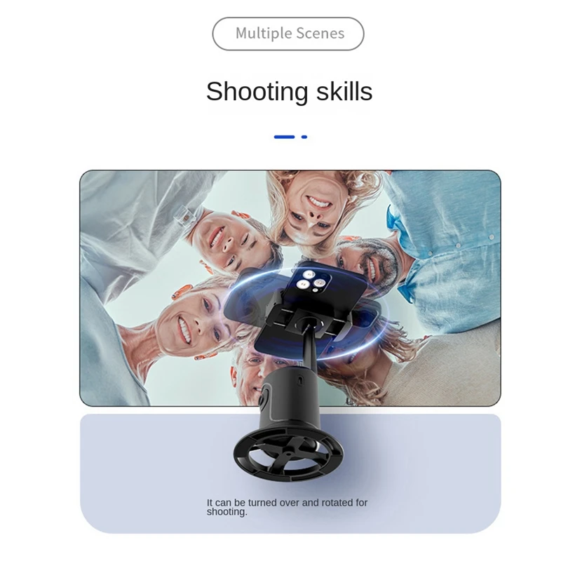 Регулируемый P01 может распознавание лиц Ai 360° ° Сотовый телефон PTZ Live Selfie God Panoramic