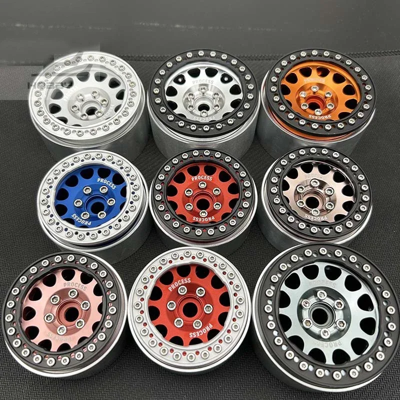 Фото Металлические колеса OMF 1,9 дюйма для 1/10 RC гусеничного автомобиля Traxxas TRX4 Defender AXIAL SCX10 RC4WD 90046, аксессуары №2
