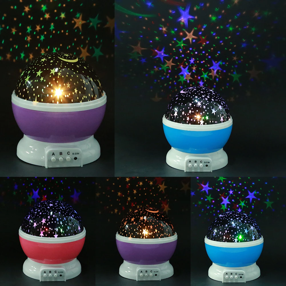 

LED Star Projector Lamp Creative Starry Night Lighting for Home Bedroom Decoration Children Birthday Holiday Gifts