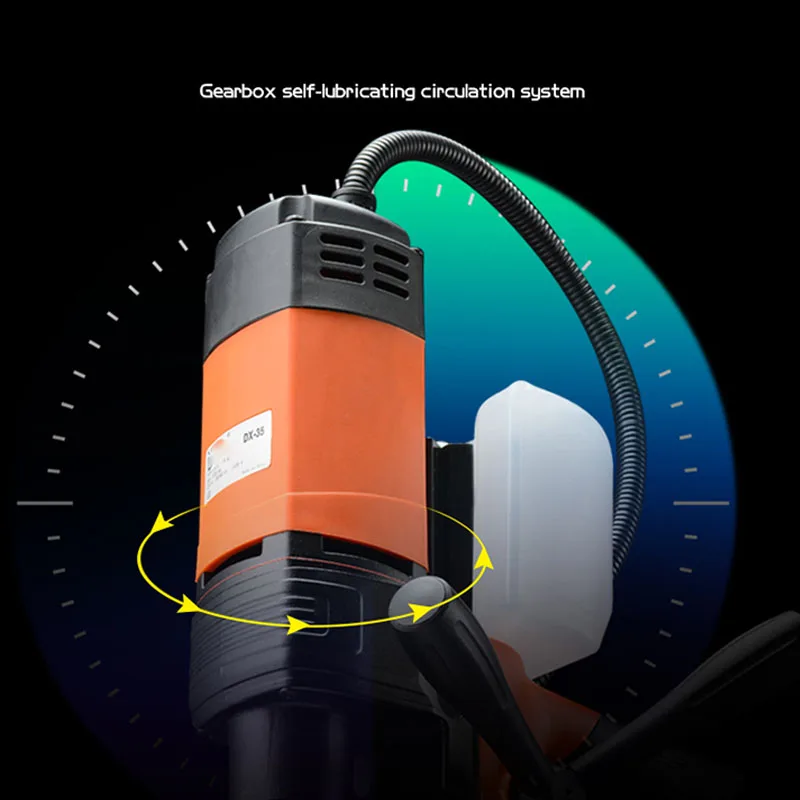 Магнитная дрель DX-35 портативная поглощающая железо-поглощающая