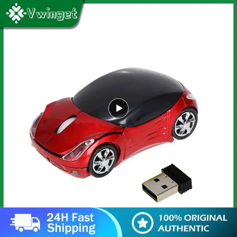 

Portable Interesting Laptop Mouse 1600dpi Car Mouse 3 Keys Mouse Computer Mouse Universal Usb Wireless Mouse 2.4ghz