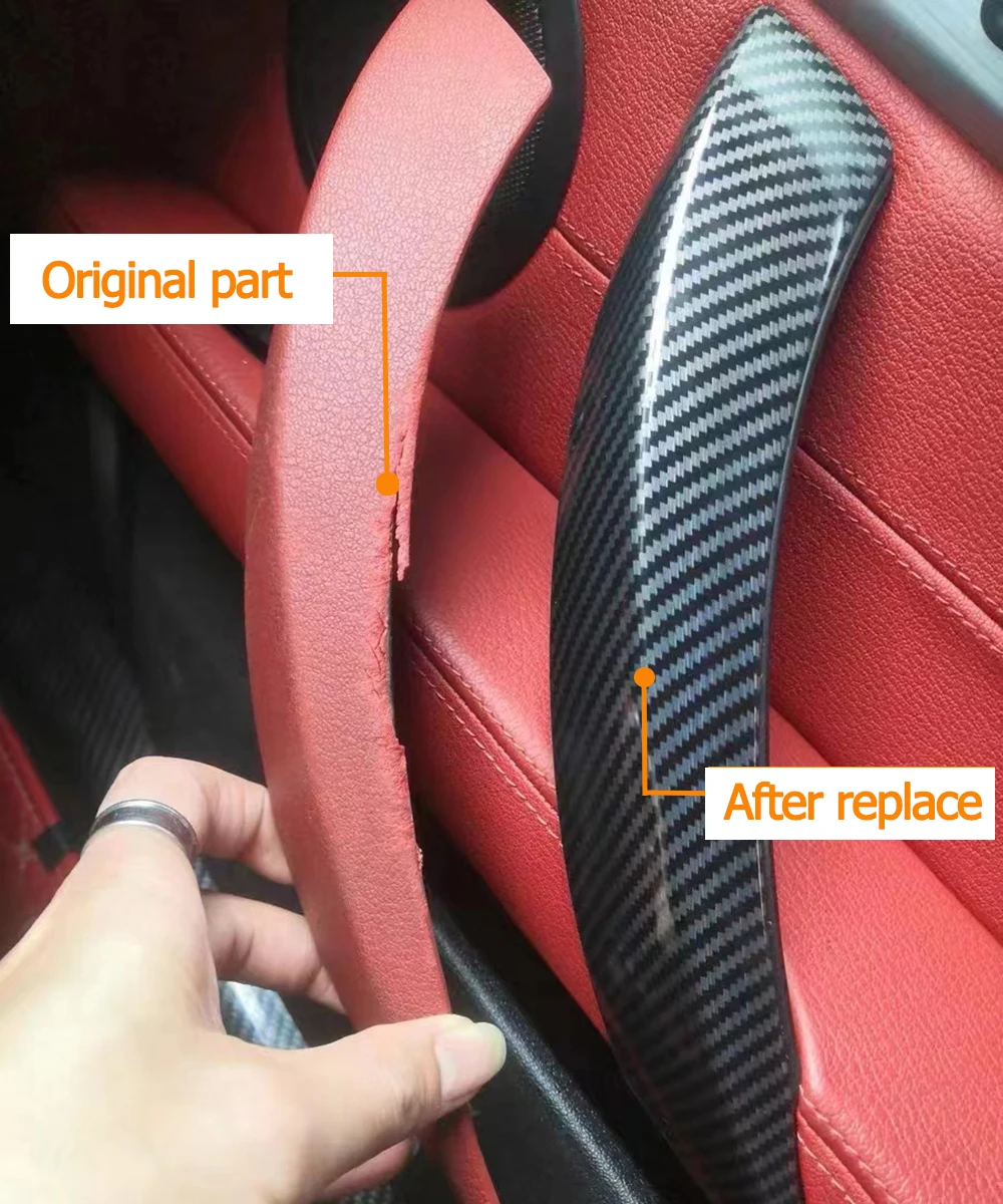 LHD левый RHD правый Автомобильный интерьер пассажирская дверь накладка на ручку